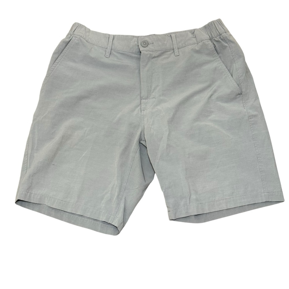 RVCA All-Time fit gray chino shorts size 32 casual skate surf streetwear